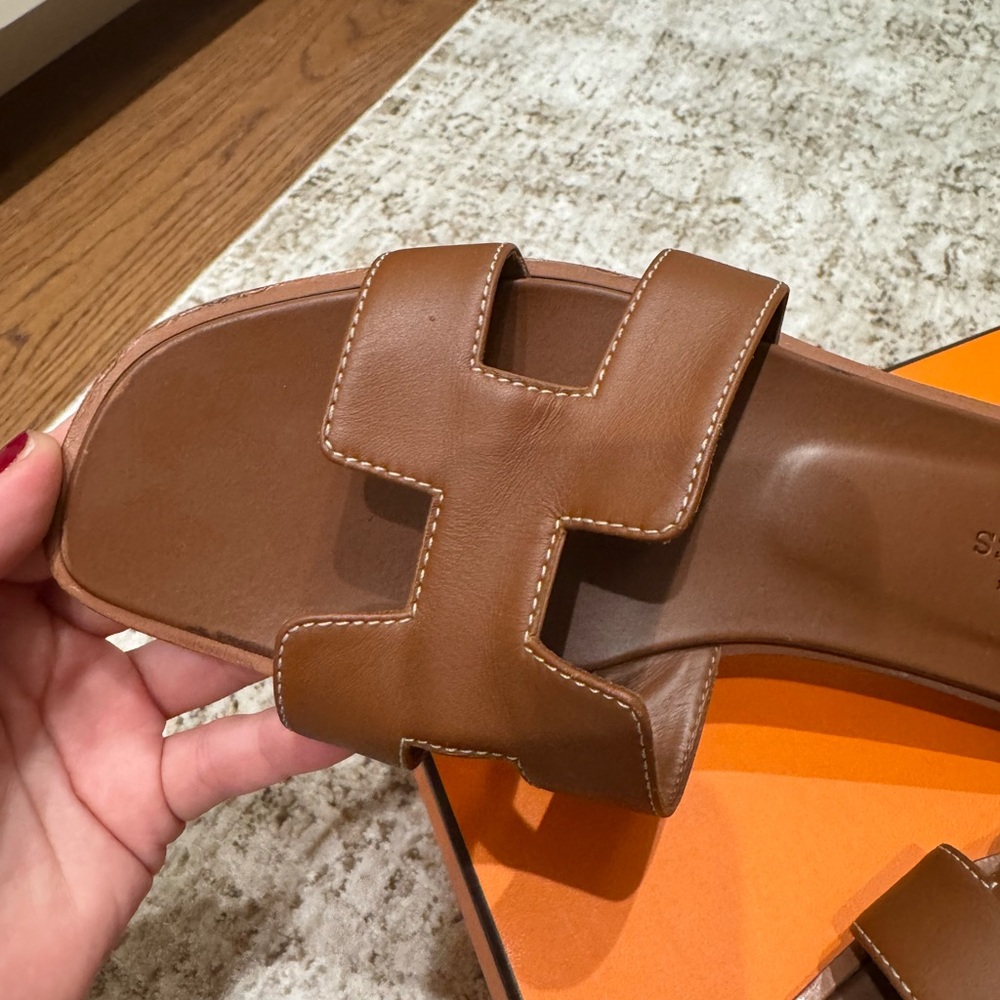 Hermes Oran Sandal 38.5 - Picture 4 of 6